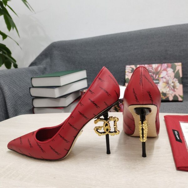 Dolce & Gabbana Nappa Pumps Red For Women DG Shoes