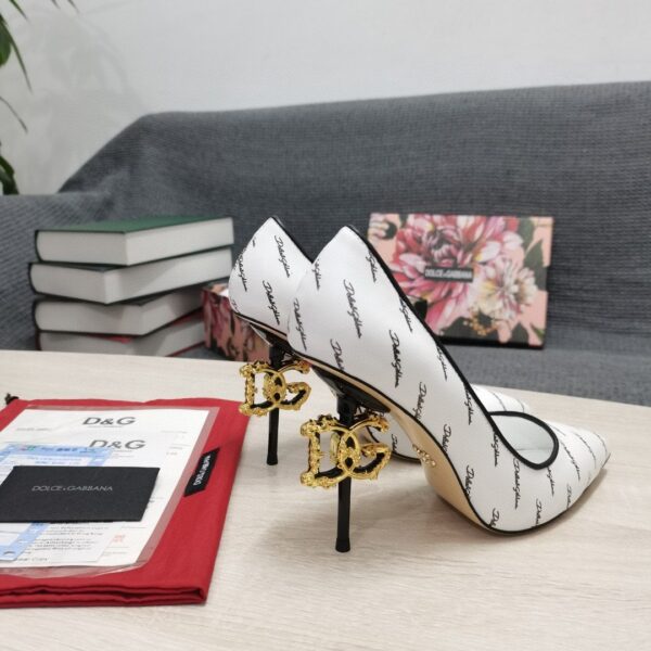 Dolce & Gabbana Nappa Pumps White For Women DG Shoes