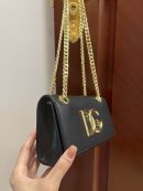 Dolce & Gabbana Polished 3.5 Phone Bag Black For Women 7.3in/19cm DG