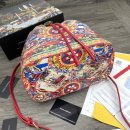 Dolce & Gabbana Print Crespo Bucket Bag Multicolor With Branded Plate For Women DG Bag