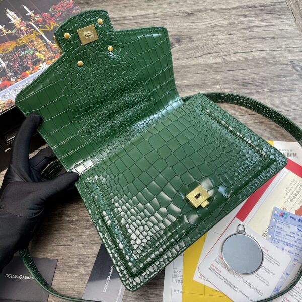 Dolce & Gabbana Print DG Girls Bag Green For Women 10.6in/27cm DG