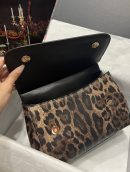 Dolce & Gabbana Sicily Bag In Leopard-Print Pony Hair Multicolour For Women 10.2in/26cm DG