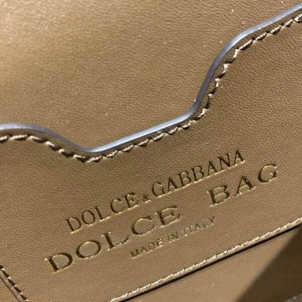 Dolce & Gabbana Small Devotion Bag Brown For Women 7.5in/19cm