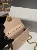 Dolce & Gabbana Small Devotion Bag In Plain Pale Pink For Women 7.5in/19cm DG BB6711AV89380412