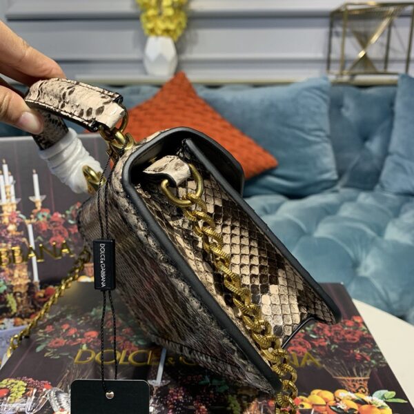 Dolce & Gabbana Small Devotion Bag In Printed Solid Pattern Muticolour For Women 7.5in/19cm DG