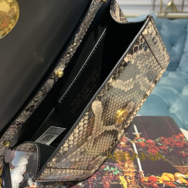 Dolce & Gabbana Small Devotion Bag In Printed Solid Pattern Muticolour For Women 7.5in/19cm DG