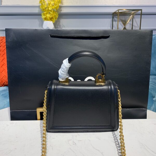 Dolce & Gabbana Small Devotion Bag Black For Women 7.5in/19cm DG BB6711AV89380999