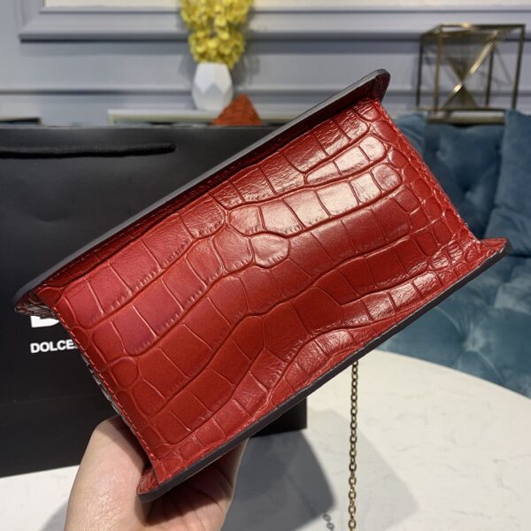 Dolce & Gabbana Small Devotion Bag Red For Women 7.5in/19cm DG