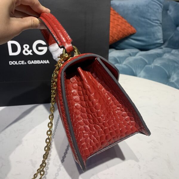 Dolce & Gabbana Small Devotion Bag Red For Women 7.5in/19cm DG