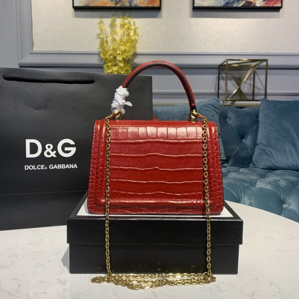 Dolce & Gabbana Small Devotion Bag Red For Women 7.5in/19cm DG
