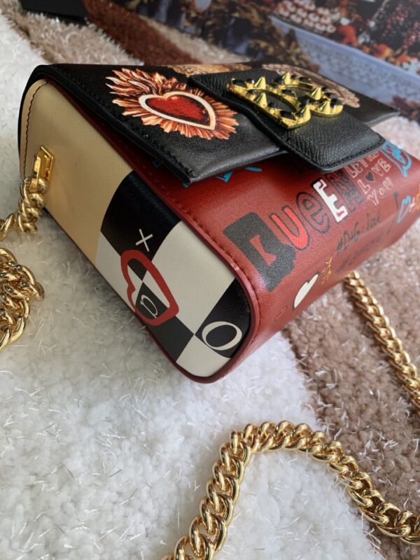Dolce & Gabbana Small DG Chain Bag Muticolour For Women 7.1in/18cm DG