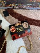 Dolce & Gabbana Small DG Chain Bag Muticolour For Women 7.1in/18cm DG