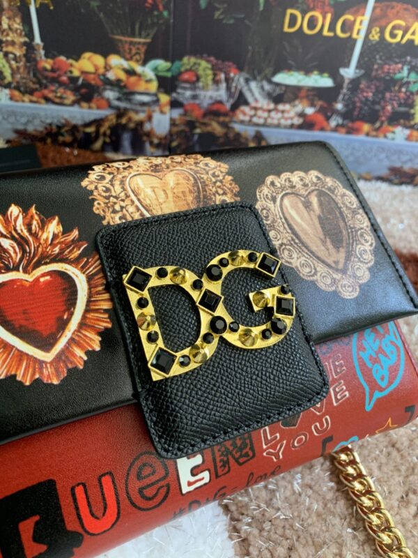 Dolce & Gabbana Small DG Chain Bag Muticolour For Women 7.1in/18cm DG