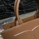 Dolce & Gabbana Small DG Daily Shopper Brown For Women 14.6in/37cm DG