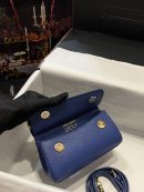 Dolce & Gabbana Small Sicily Bag In Dauphine Blue For Women 7.5in/19cm DG BB7116A100180648
