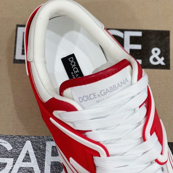 Dolce & Gabbana Sneakers With DG Logo Red For Women DG Shoes