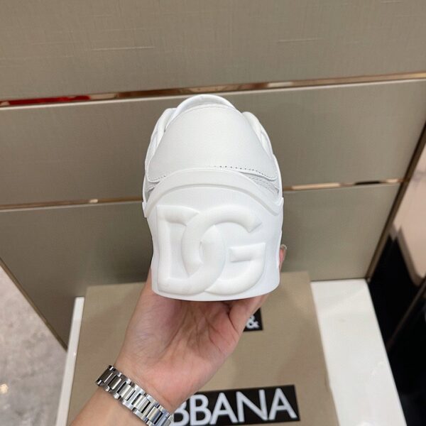 Dolce & Gabbana Sneakers With DG Logo White For Women DG Shoes