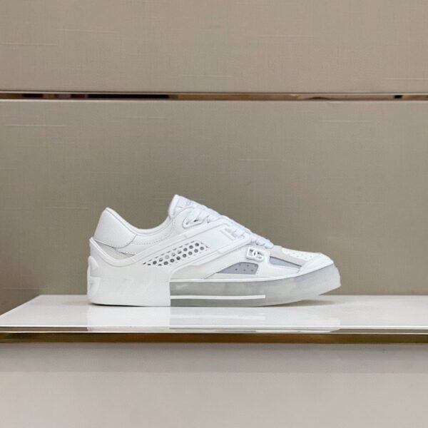 Dolce & Gabbana Sneakers With DG Logo White For Women DG Shoes