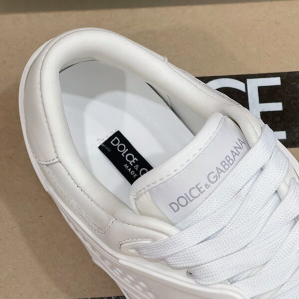Dolce & Gabbana Sneakers With DG Logo White For Women DG Shoes