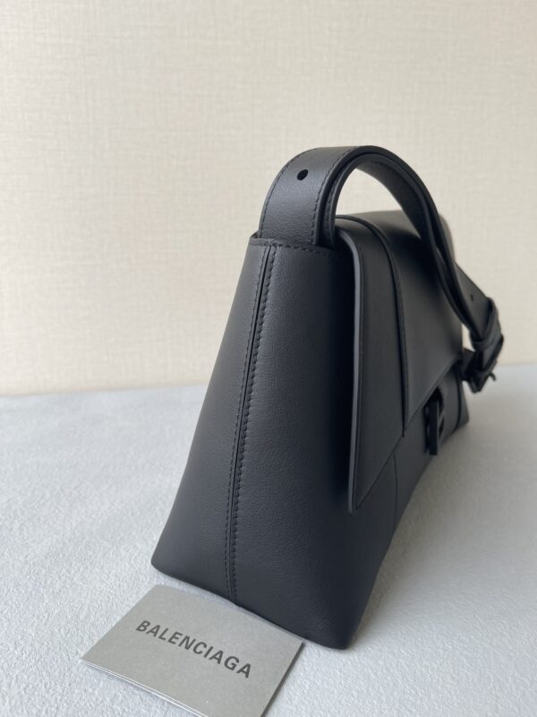 Downtown Small Shoulder Bag In Black/Beige/Pink For Women 11.8in/30cm 67135329S171000