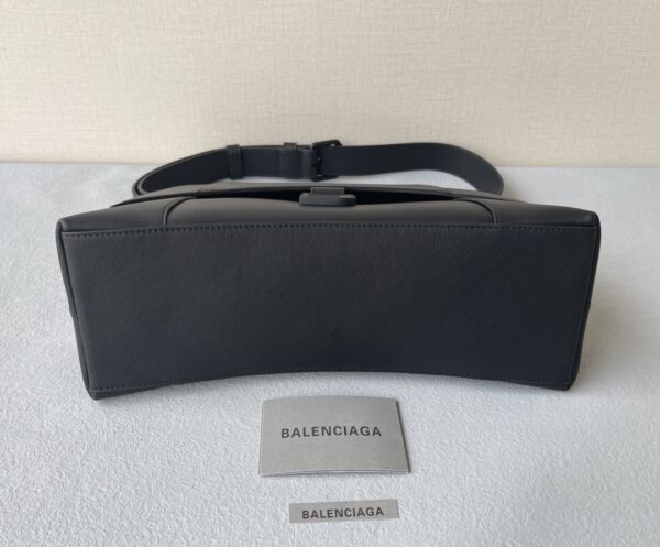 Downtown Small Shoulder Bag In Black/Beige/Pink For Women 11.8in/30cm 67135329S171000