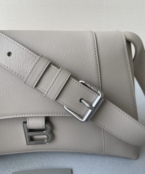 Downtown Small Shoulder Bag In Black/Beige/Pink For Women 11.8in/30cm 67135329S171000