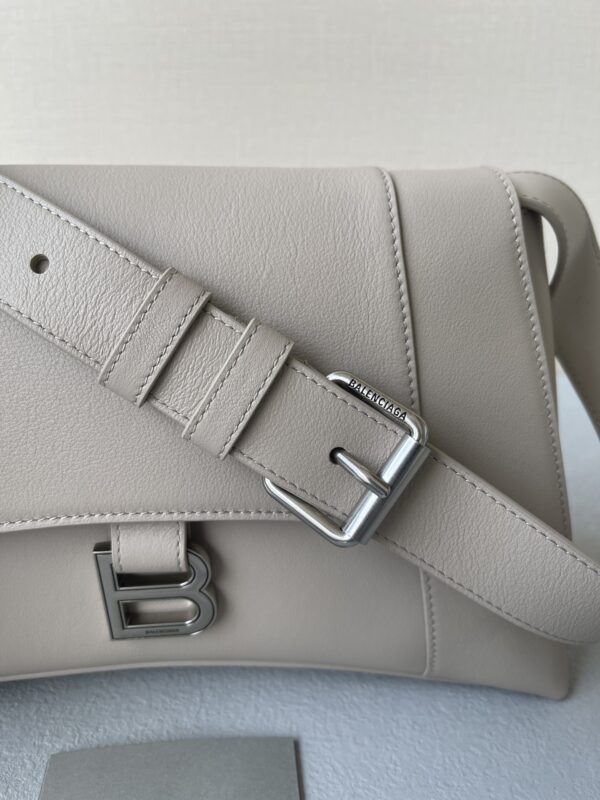 Downtown Small Shoulder Bag In Black/Beige/Pink For Women 11.8in/30cm 67135329S171000