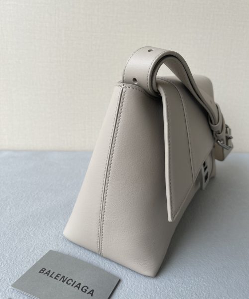 Downtown Small Shoulder Bag In Black/Beige/Pink For Women 11.8in/30cm 67135329S171000