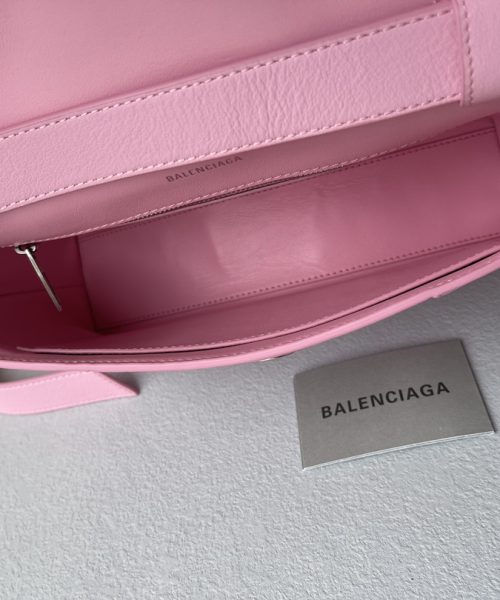 Downtown Small Shoulder Bag In Black/Beige/Pink For Women 11.8in/30cm 67135329S171000