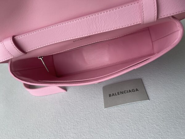 Downtown Small Shoulder Bag In Black/Beige/Pink For Women 11.8in/30cm 67135329S171000
