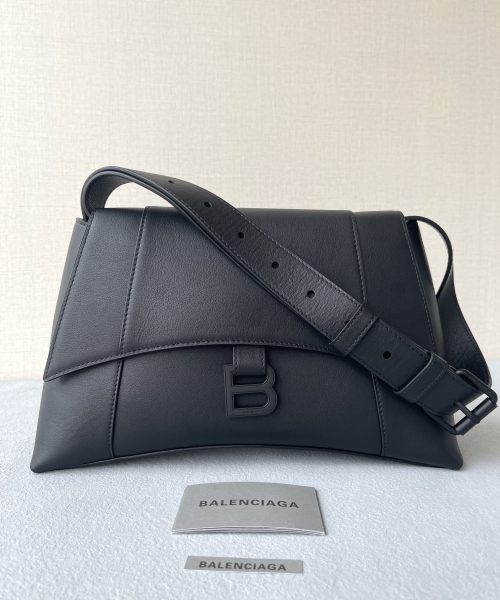 Downtown Small Shoulder Bag In Black/Beige/Pink For Women 11.8in/30cm 67135329S171000