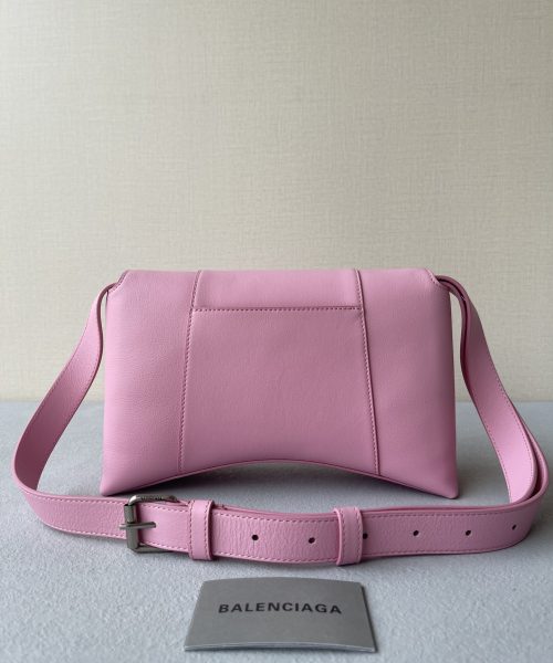 Downtown Small Shoulder Bag In Black/Beige/Pink For Women 11.8in/30cm 67135329S171000