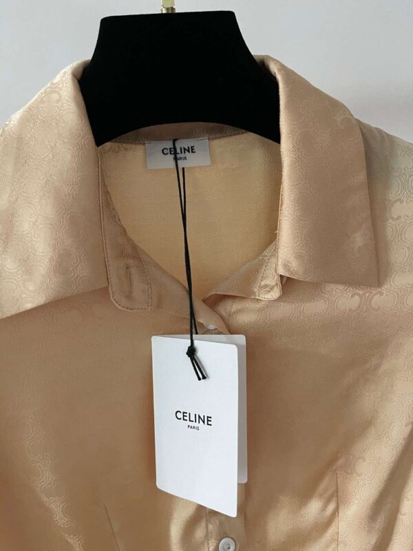 Dress And Cropped Smock Shirt Beige For Women
