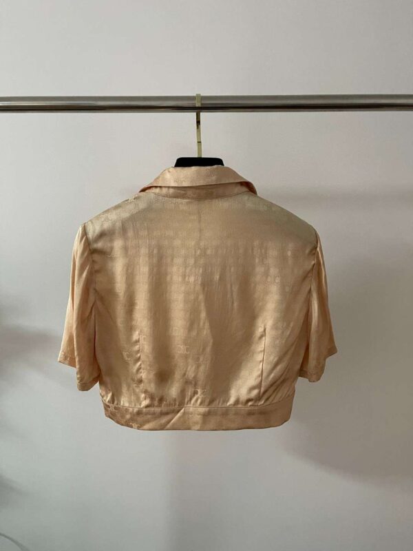Dress And Cropped Smock Shirt Beige For Women