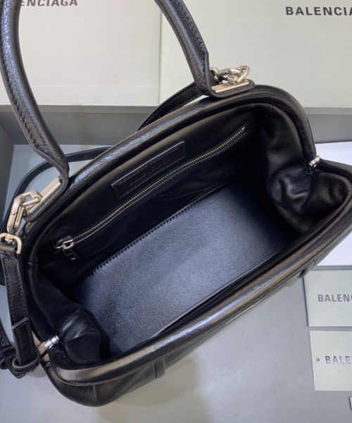 Editor Small Top Handle Bag Pink/Black For Women 10.6 in/27 cm