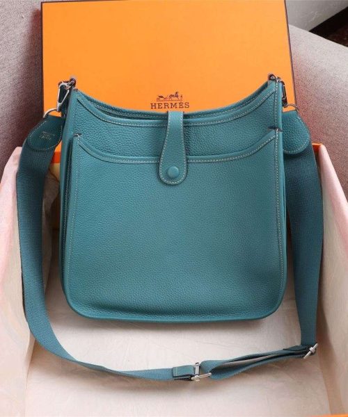 1:1 Replica Evelyne III 29 Bag Green Khaki/Jade Green/Black/Brown/Purple/Grey For Women 30cm / 11.8in