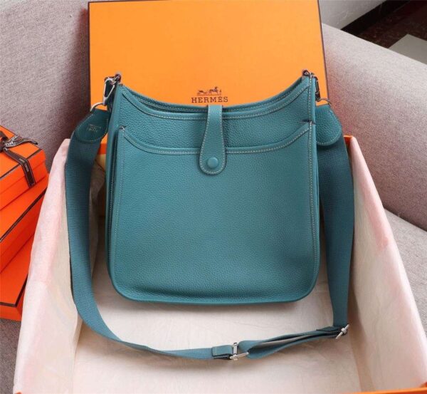 1:1 Replica Evelyne III 29 Bag Green Khaki/Jade Green/Black/Brown/Purple/Grey For Women 30cm / 11.8in