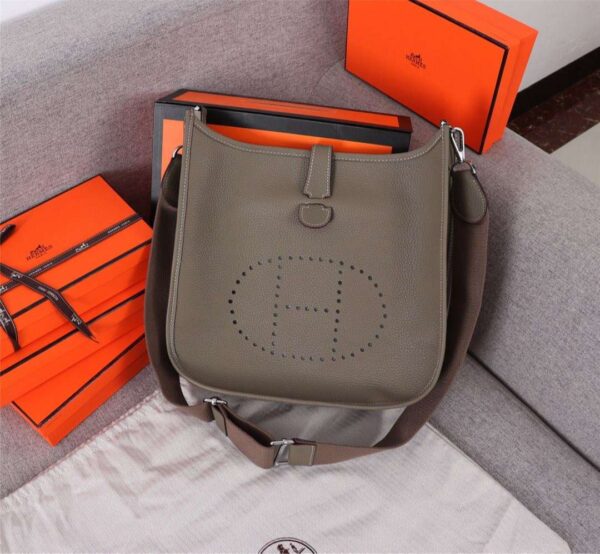 1:1 Replica Evelyne III 29 Bag Green Khaki/Jade Green/Black/Brown/Purple/Grey For Women 30cm / 11.8in