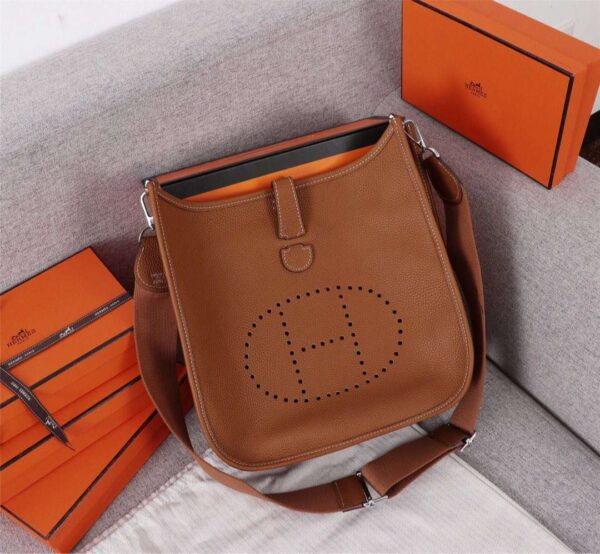 1:1 Replica Evelyne III 29 Bag Green Khaki/Jade Green/Black/Brown/Purple/Grey For Women 30cm / 11.8in