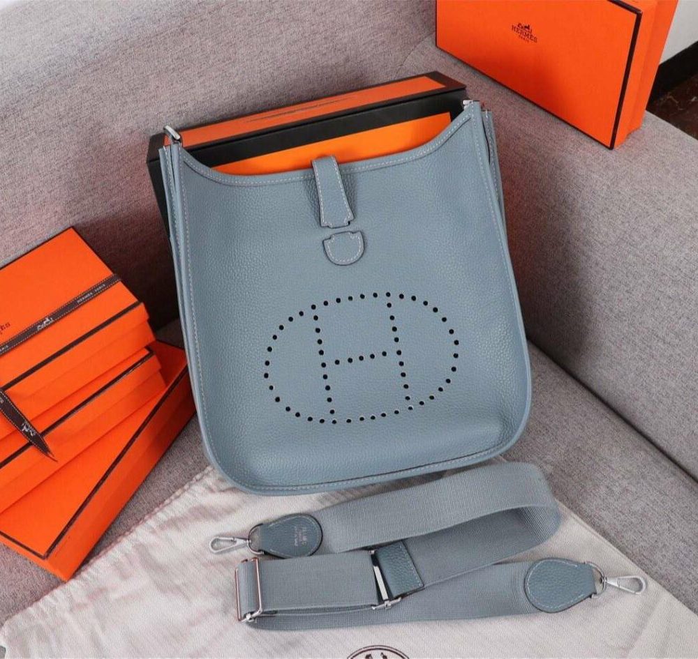 1:1 Replica Evelyne III 29 Bag Green Khaki/Jade Green/Black/Brown/Purple/Grey For Women 30cm / 11.8in