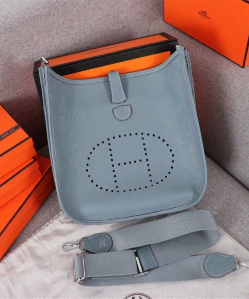 1:1 Replica Evelyne III 29 Bag Green Khaki/Jade Green/Black/Brown/Purple/Grey For Women 30cm / 11.8in