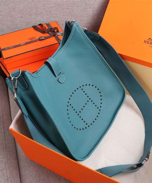 1:1 Replica Evelyne III 29 Bag Green Khaki/Jade Green/Black/Brown/Purple/Grey For Women 30cm / 11.8in