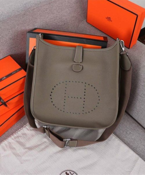 1:1 Replica Evelyne III 29 Bag Green Khaki/Jade Green/Black/Brown/Purple/Grey For Women 30cm / 11.8in
