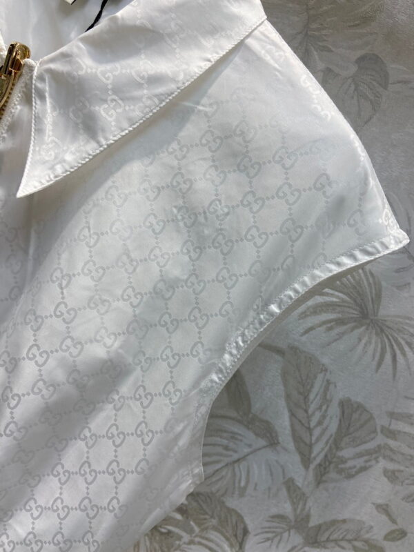 Faille Jumpsuit With Buckle Belt White For Women