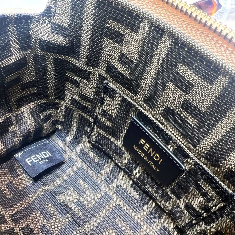 1:1 Replica Fendi Anws By The Way Mini Bag Brown For Women 18cm / 17.1in - Image 2