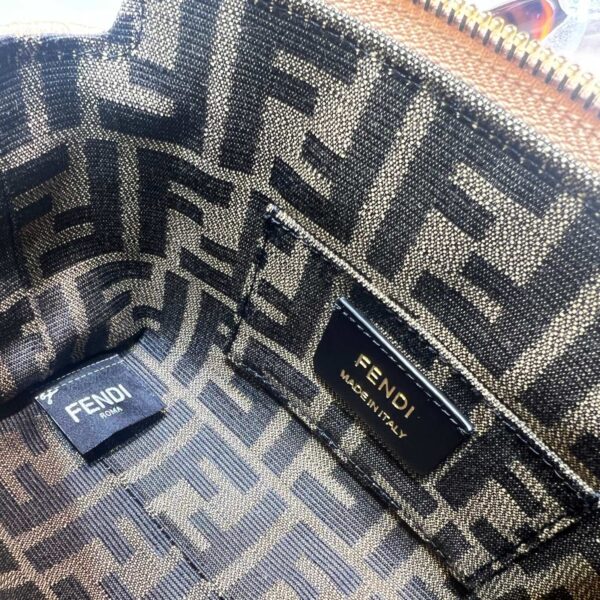 1:1 Replica Fendi Anws By The Way Mini Bag Brown For Women 18cm / 17.1in
