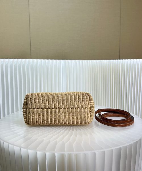 1:1 Replica Fendi Anws By The Way Mini Bag Brown For Women 18cm / 17.1in