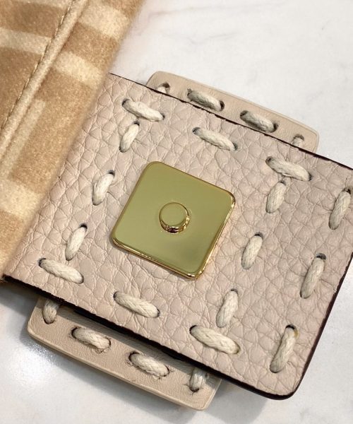 1:1 Replica Fendi Baguette 1997 Wool Bag Beige For Women, Women's Handbags, Shoulder Bags 10.6in/27cm FF 8BR792
