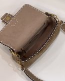 1:1 Replica Fendi Baguette Beige Sheepskin Bag For Woman 27cm/10.5in 8BR600AH96F1F7O