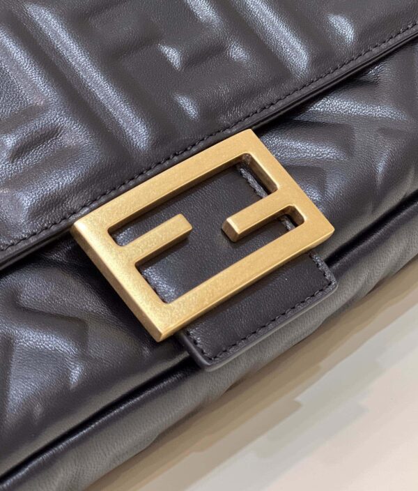 1:1 Replica Fendi Baguette Black For Women, Women's Handbags, Shoulder And Crossbody Bags 10.6in/27cm FF 8BR600A72VF15ZW